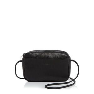 BAGGU Mini Leather Crossbody Purse